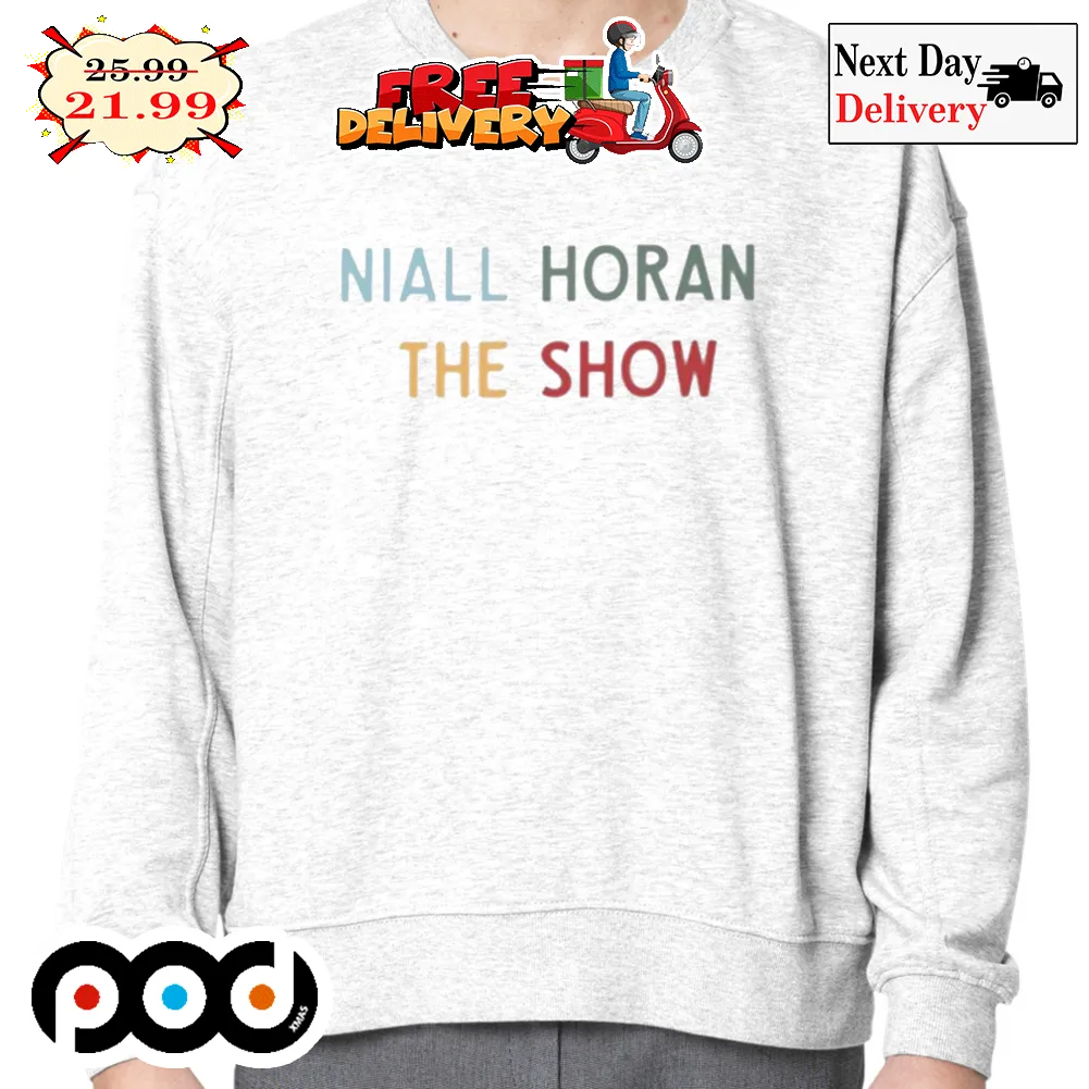 Niall Horan The Show Colorful Shirt