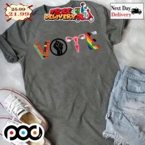 VOTE Books BLM Women LGBTQ Shirt