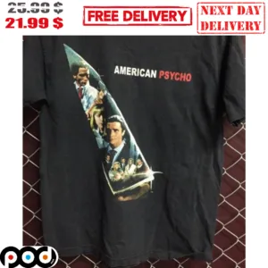 Christian Bale American Psycho Knife Shirt