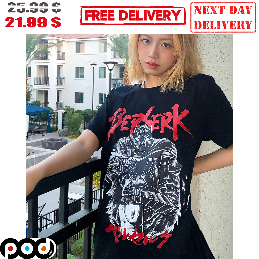 berserk manga t shirt