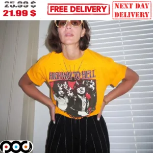 Highway To Hell World Tour Vintage Shirt