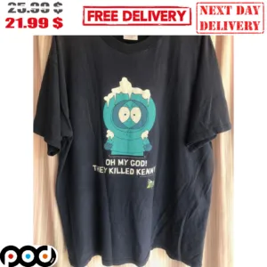 South Park Oh My God They Killed Kenny Vintage Shirt