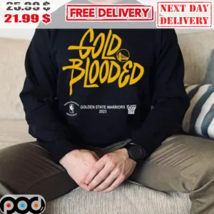 Gold Blooded Golden State Warriors 2023 NBA Shirt