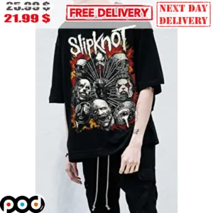 Slipknot Band Horror Vintage Shirt