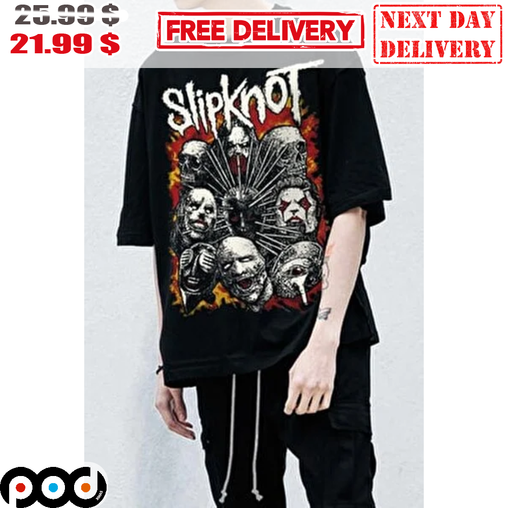 Slipknot Band Horror Vintage Shirt