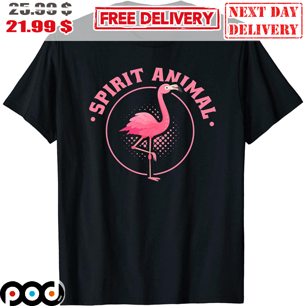 Spirit Animal Pink Flamingo Shirt