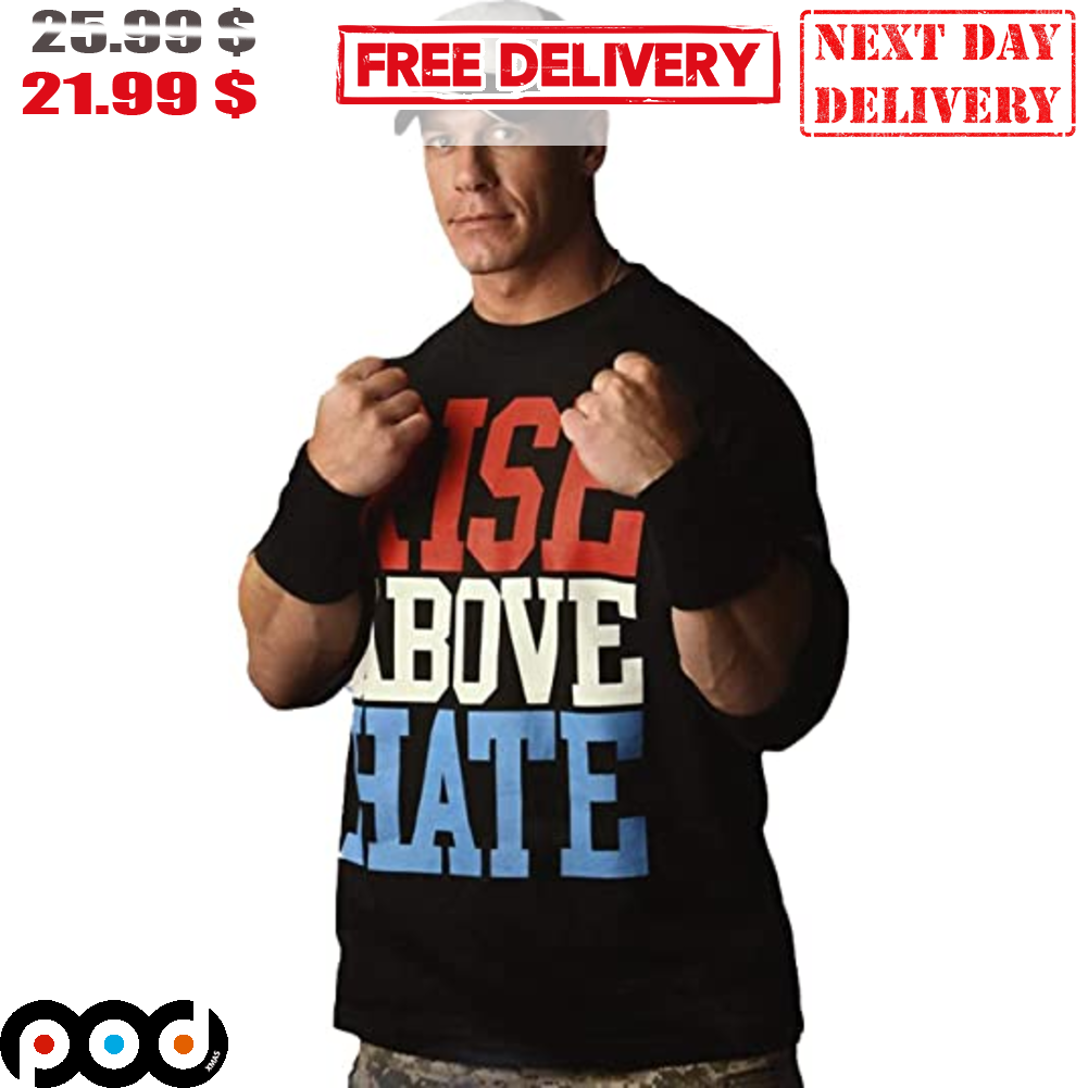 WWE John Cena Rise Above Hate Shirt