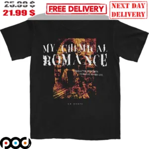 My Chemical Romance MCR Bullets Tracks Vintage Shirt