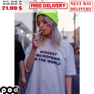 Biggest Micropenis In The World Vintage Shirt