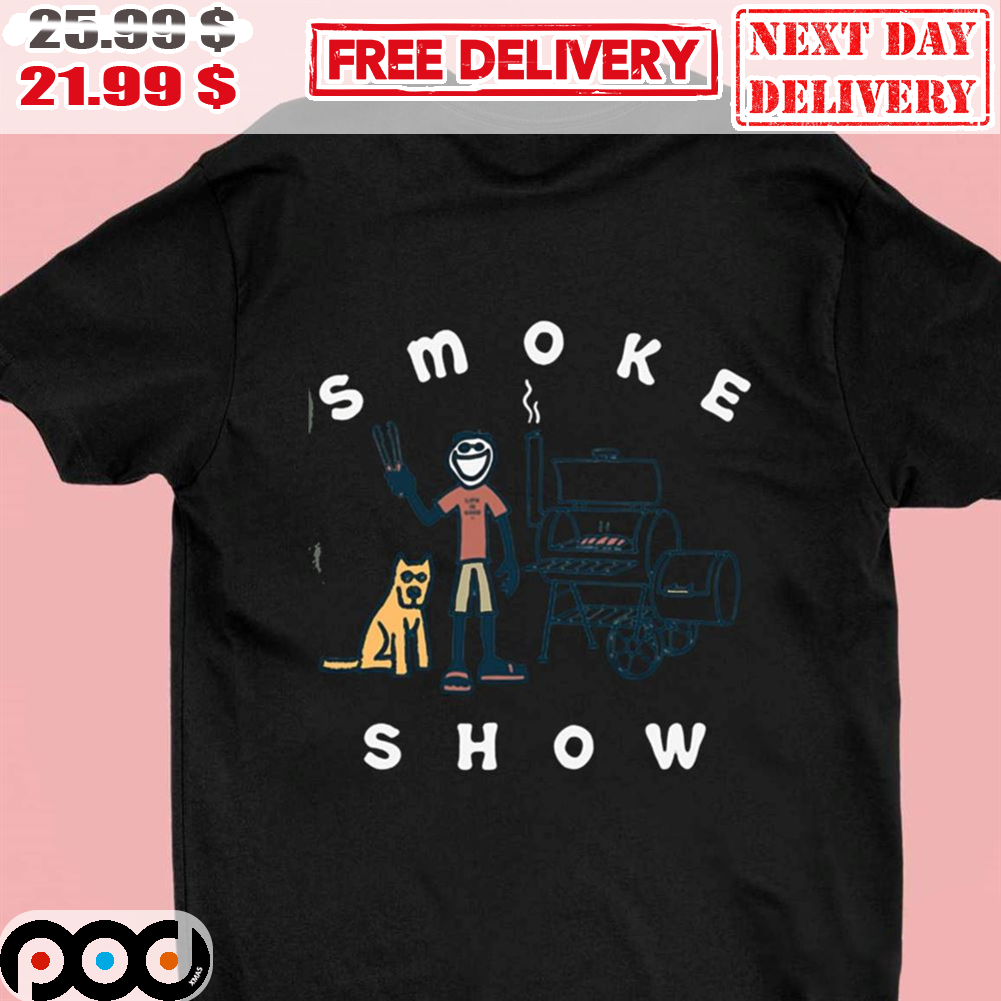 Smoke Show Boy And Dog Shirt