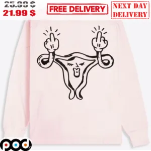 Abortion Is Healthcare Fucking Middle Finger Shirt