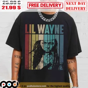 Lil Wayne Hip Hop Tour 2023 Album Vintage Retro Shirt