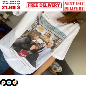 Rosalia And Lisa It Girl At Fastfood Store Funny Shirt
