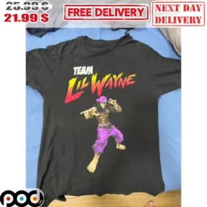 Team Lil Wayne Punch Fight Vintage Hip Hop Shirt
