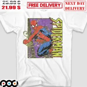 Marvel Super Hero SpiderMan Retro Shirt