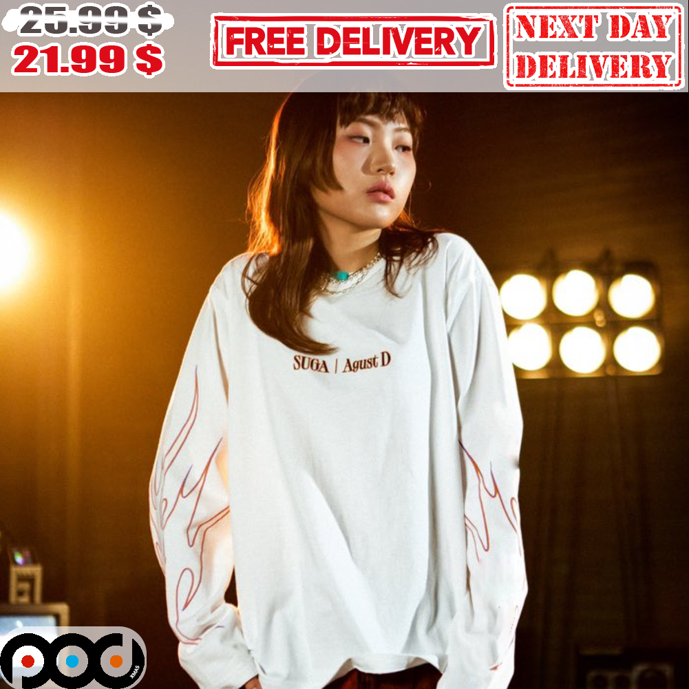 SUGA agust D T-SHIRT D-DAY Tシャツ白 XL-