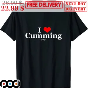 I Love Cumming Georgia Shirt