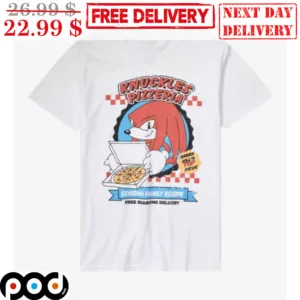 Knuckles Pizzeria Echidna Family Recipe Shirt