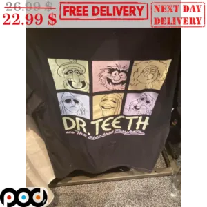 The Muppet Show DrTeeth and the Electric Mayhem Vintage Shirt