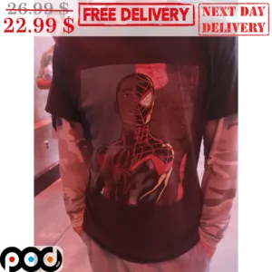 2x Gamer Verse Sz XS Spider-Man & Miles Morales Shirt