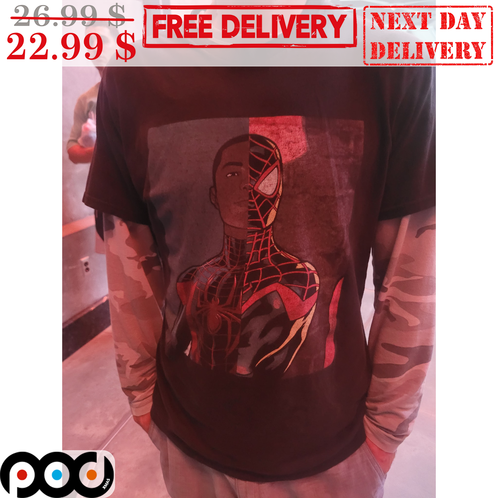 2x Gamer Verse Sz XS Spider-Man & Miles Morales Shirt