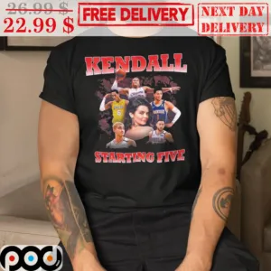 Kendall Jenner Starting Five Love NBA Player Vintage Shirt