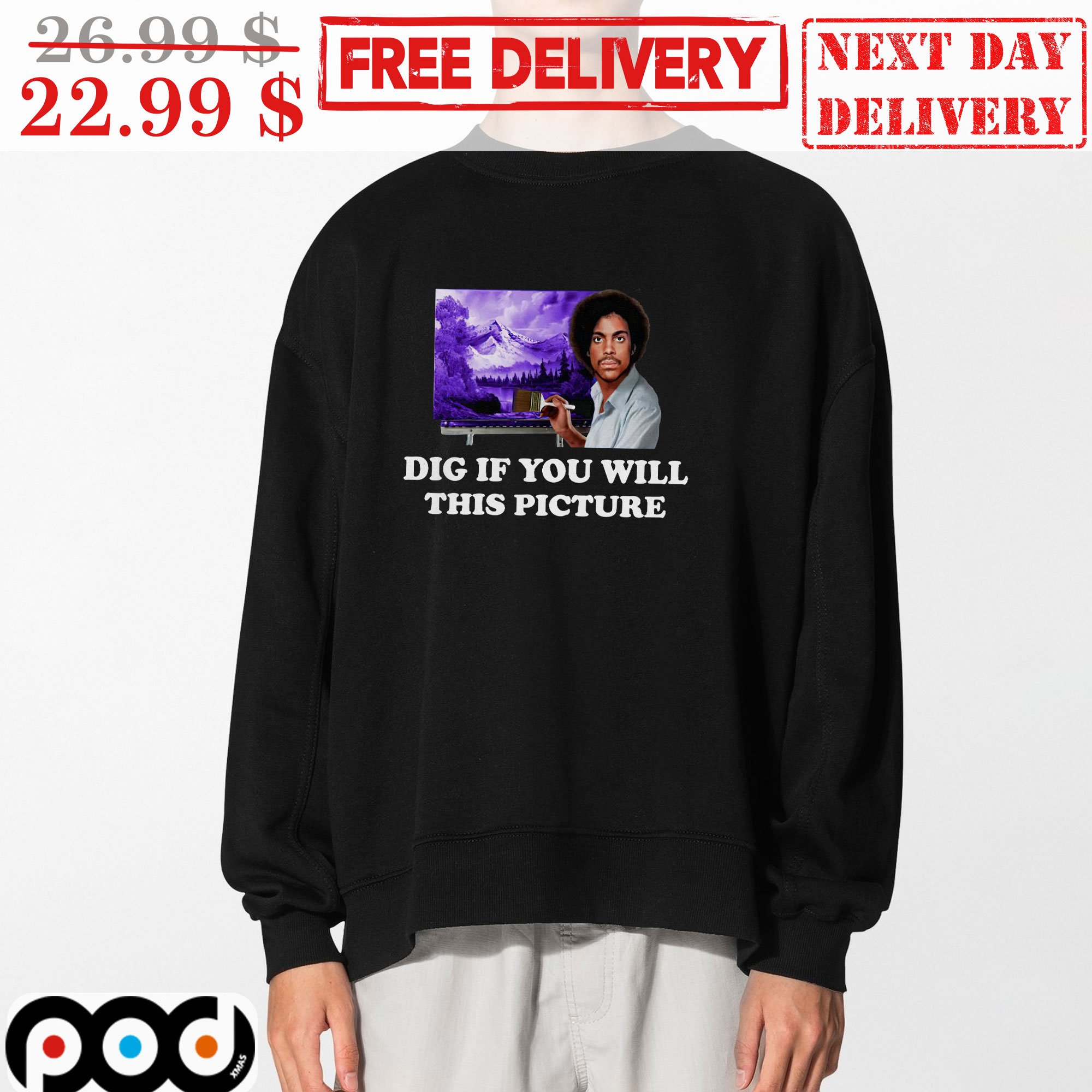 Dig If You Will This Picture Sweater