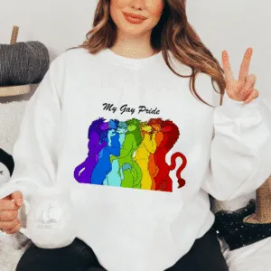 Rainbow Lion My Gay Pride LGBTQ Shirt