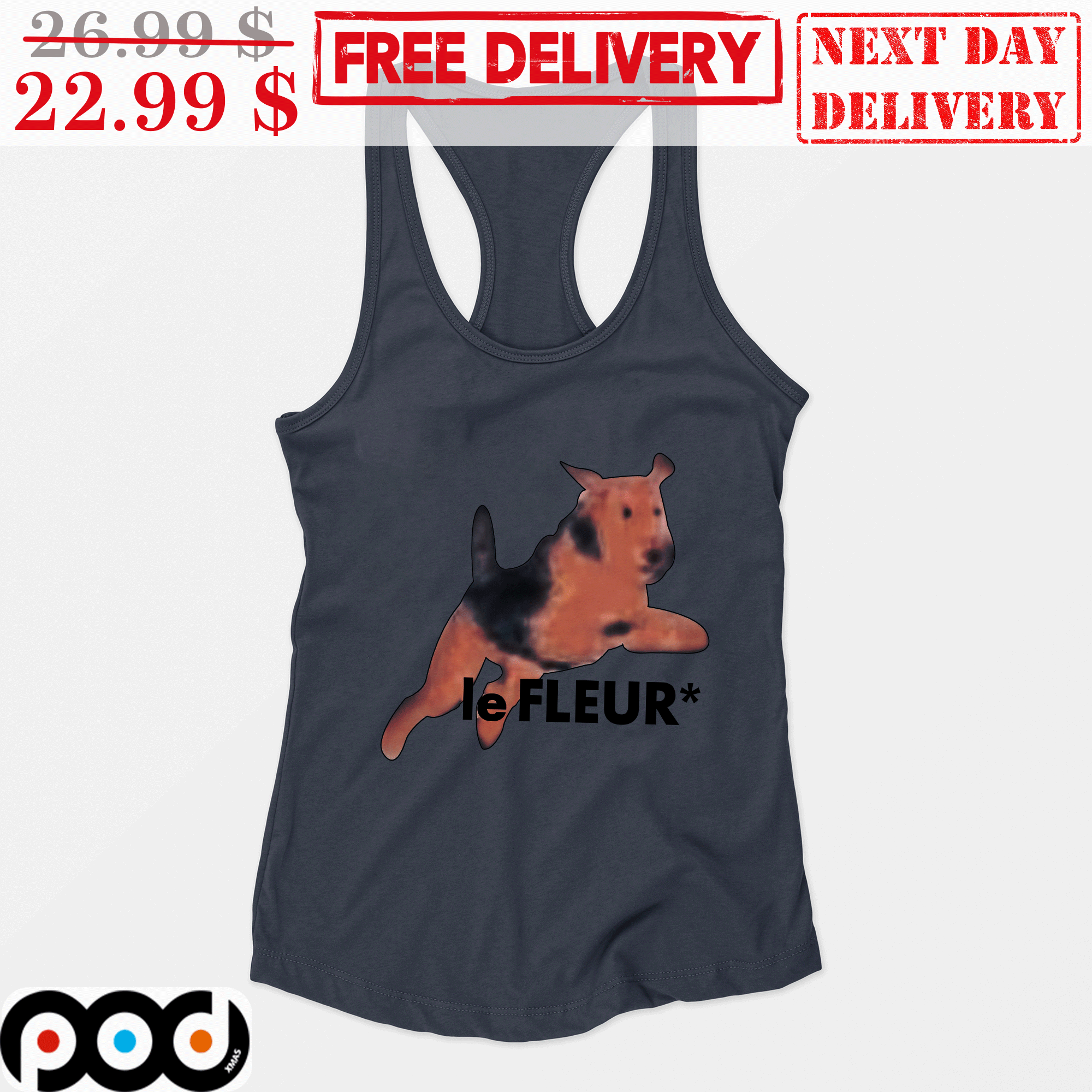 Airedale Le Fleur Tank Top
