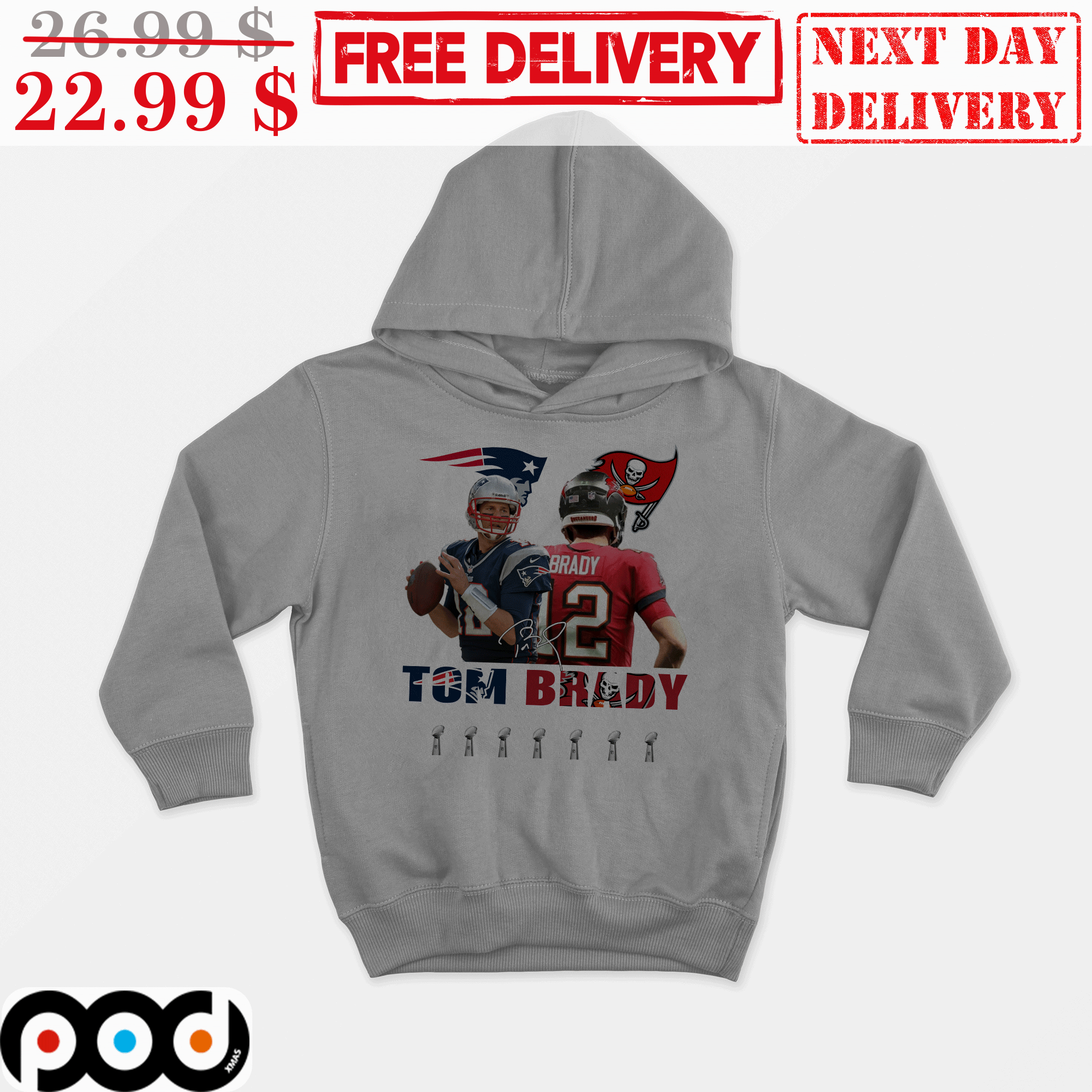 Get Tom Brady 2000 2023 Thank you for the memories shirt For Free Shipping  • PodXmas