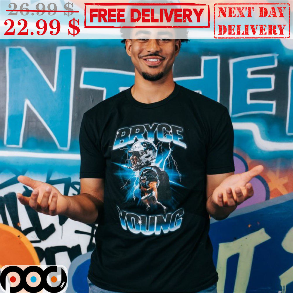 Get Bryce Young Lightning Carolina Panthers NFL Player Vintage Shirt For  Free Shipping • PodXmas