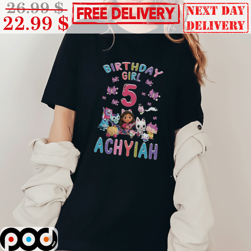 Birthday Girl 5 Achyiah Shirt