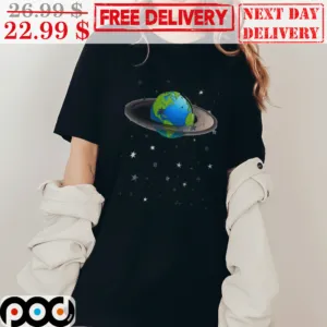 Harry Styles Satellite Earth Stars Shirt