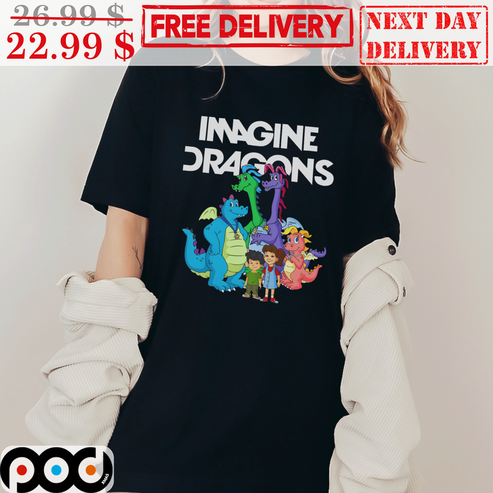 Imagine Dragons Dragon Tales Ladies Cute Shirt