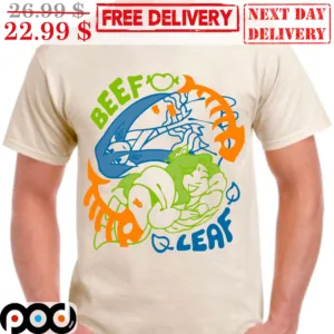 Girl Fairy Tails Beef Leaf Colorful Shirt