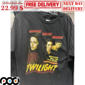Twilight Vampires Wolves Romance When You Can Live Forever What Do You Live For Shirt