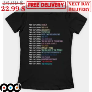 Pro Life For Women Prolife Vintage Shirt