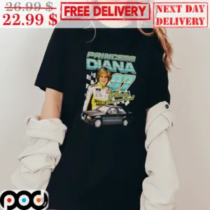 Princess Diana 97 Racing Young Signature Vintage Shirt