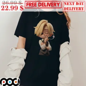 Vinsmoke Sanji Smoking Cute One Piece Shirt