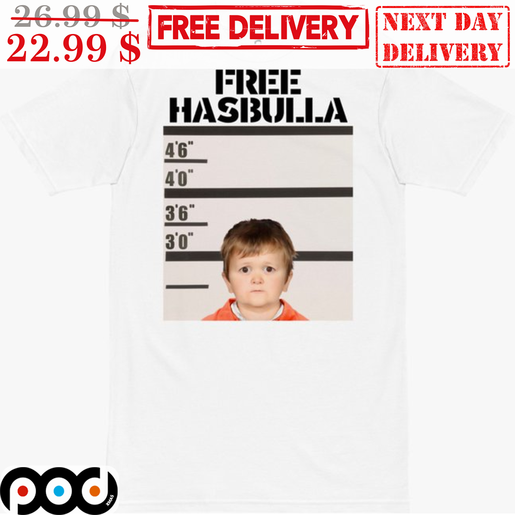 Free Hasbulla Jail Funny Shirt