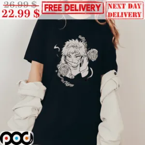 Jujutsu Kaisen Itadori Yuji Sukuna Flower Cool Anime Shirt