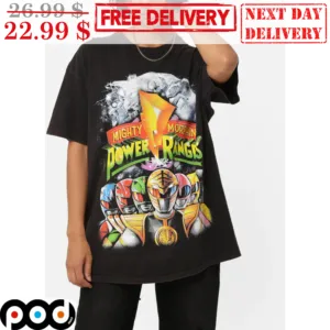 Mighty Morphin Pwer Rangers Vintage Shirt