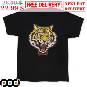 Tiger Bow Tie Shirt