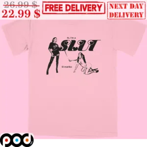 Hi I'm A Slut Lil Mariko Lady Shirt