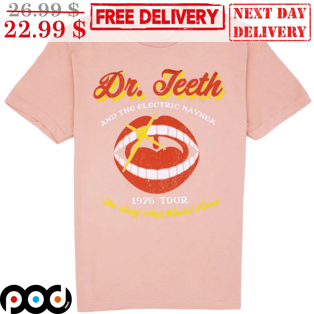 Dr Teeth And The Electric Mayhem 1976 Tour Shirt