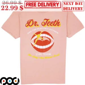 Dr Teeth And The Electric Mayhem 1976 Tour Shirt