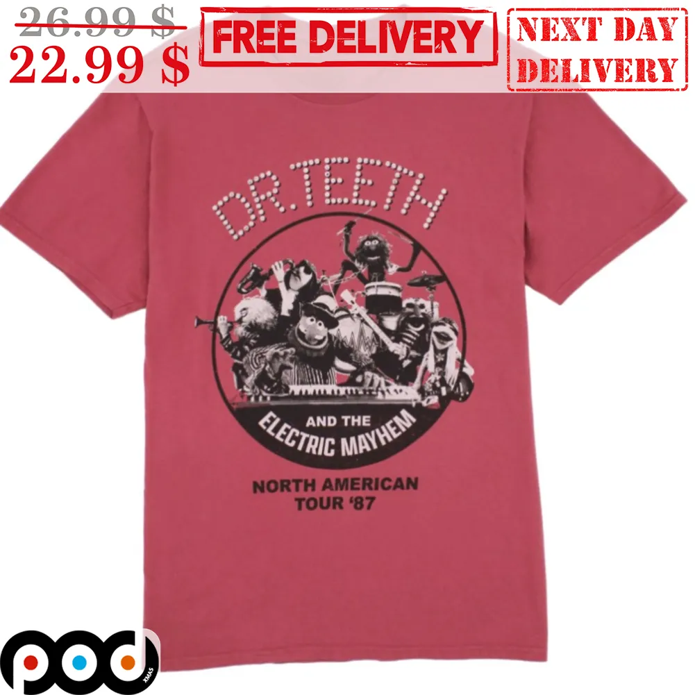 Dr Teeth And The Electric Mayhem North American Tour 87 Shirt