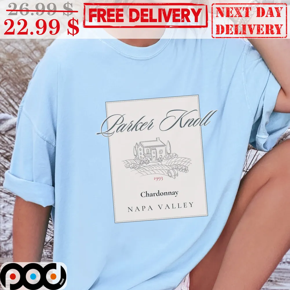 Parker Knoll Home 1993 Chardonnay Napa Valley Vintage Shirt