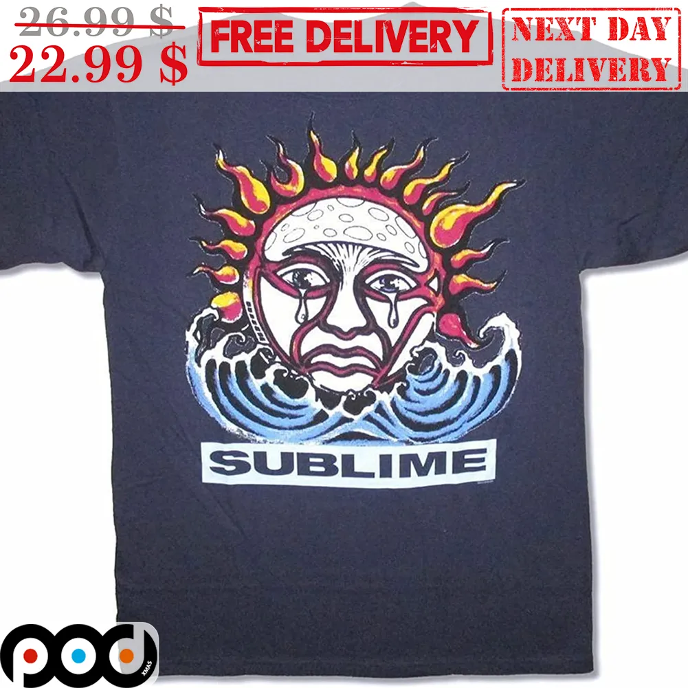 Sublime Sun Waves Vintage Shirt