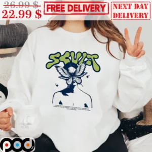 SCULT Women Butterfly Art Worship Has Meaning In The Noun Class So That Worship Can Express The Name Of A Person Vintage Shirt